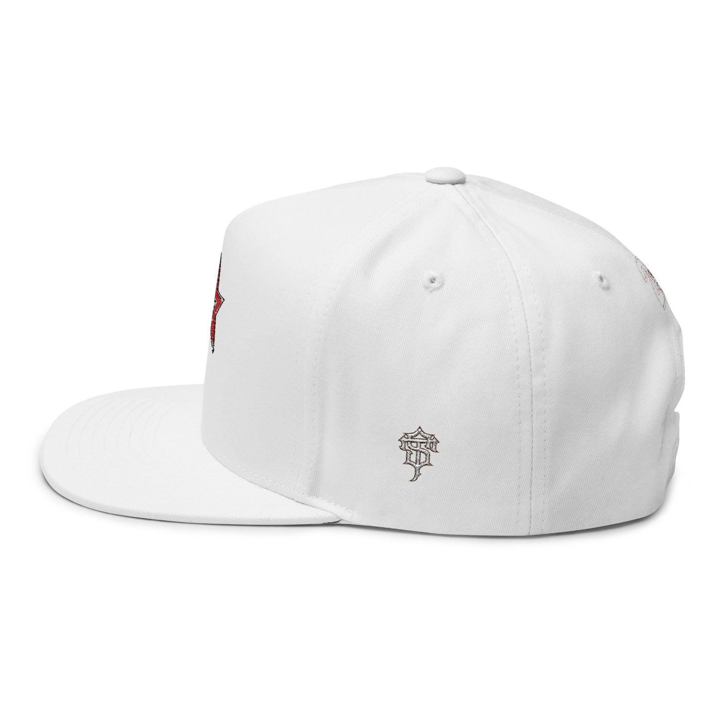 Flat Bill Cap (Embroidery)