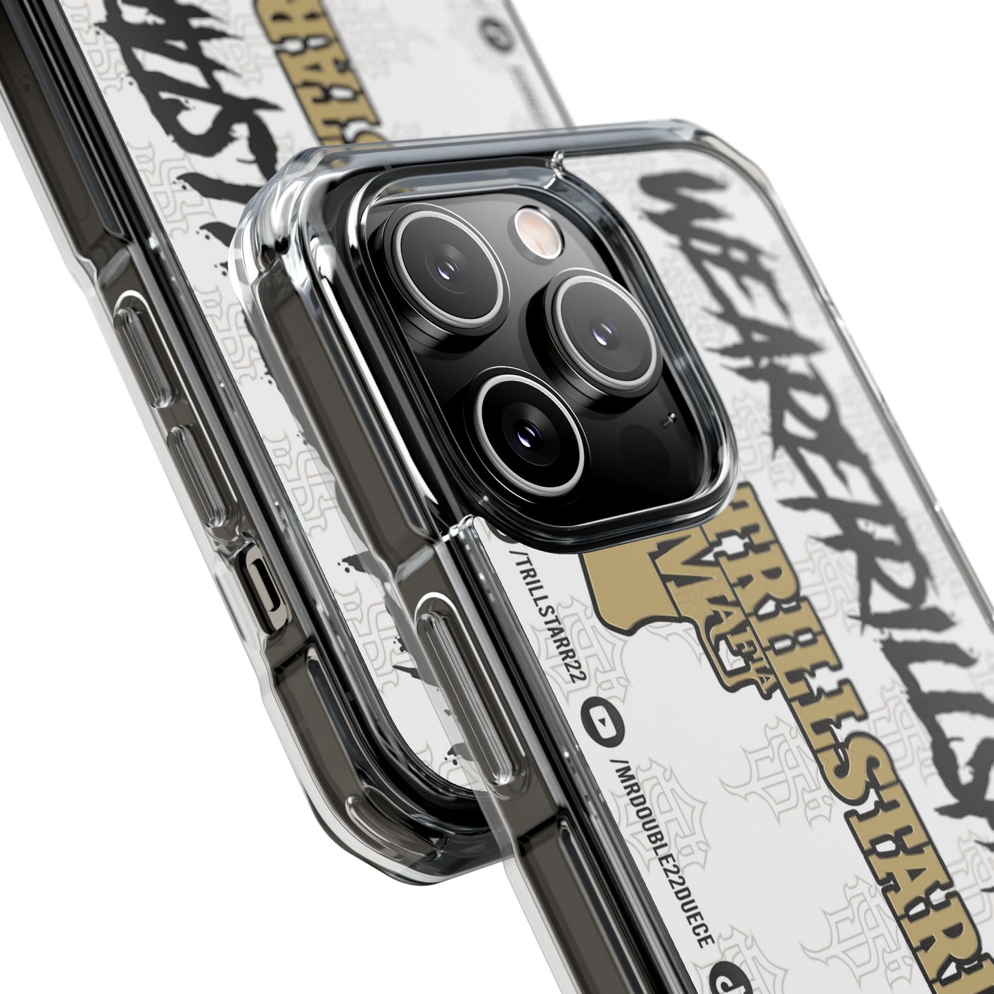TRILL STARR Magnetic Clear Impact Cases