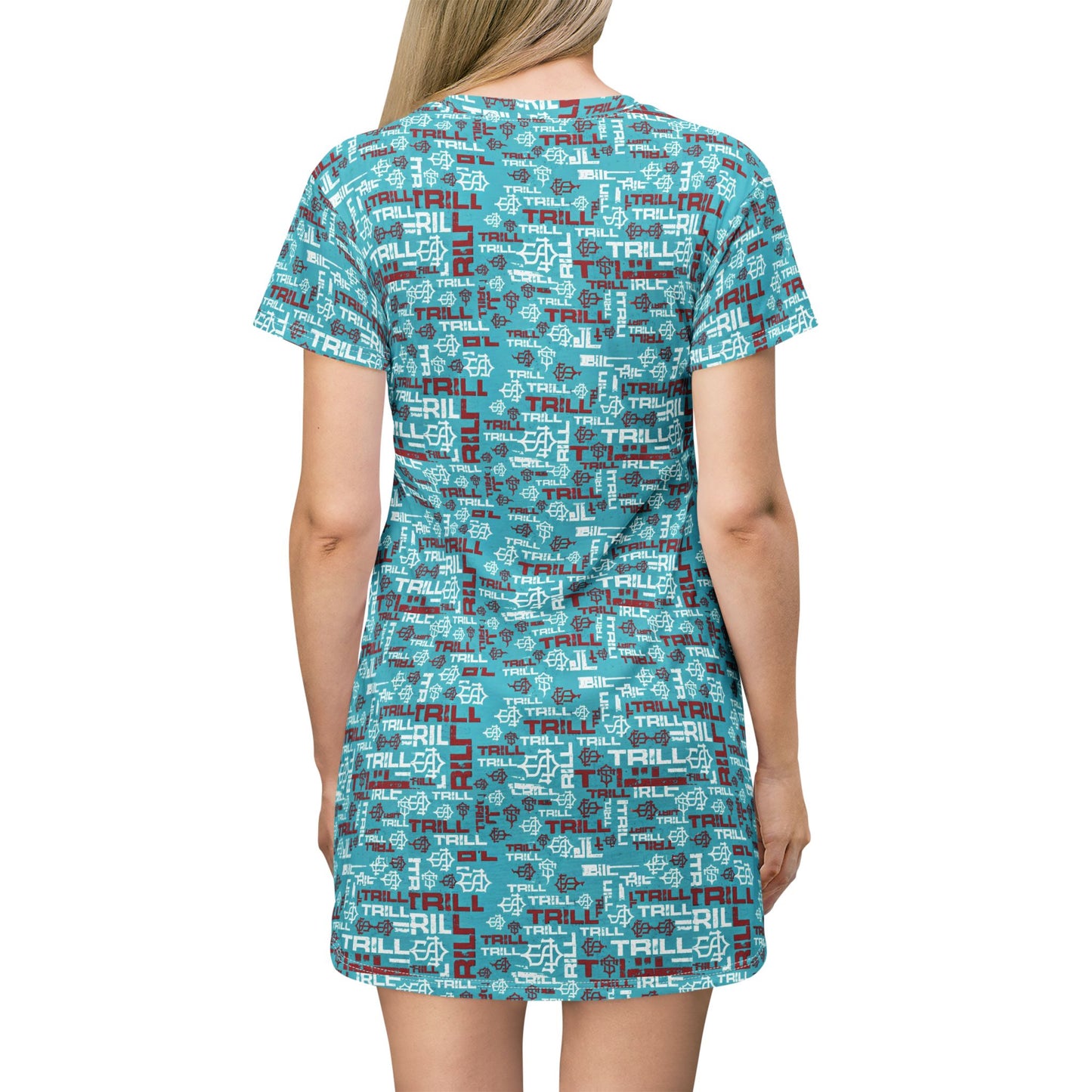 TRILL STARR T-Shirt Dress (AOP)
