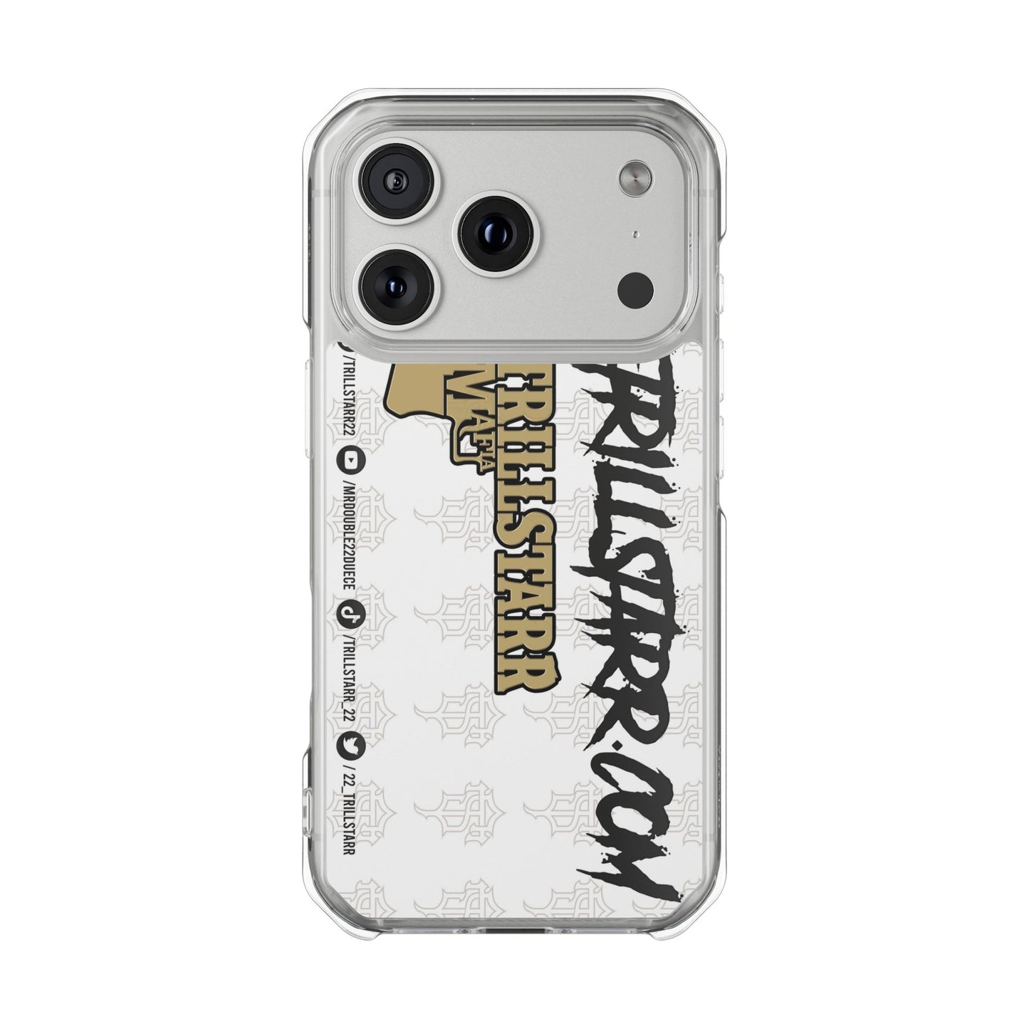 TRILL STARR Magnetic Clear Impact Cases