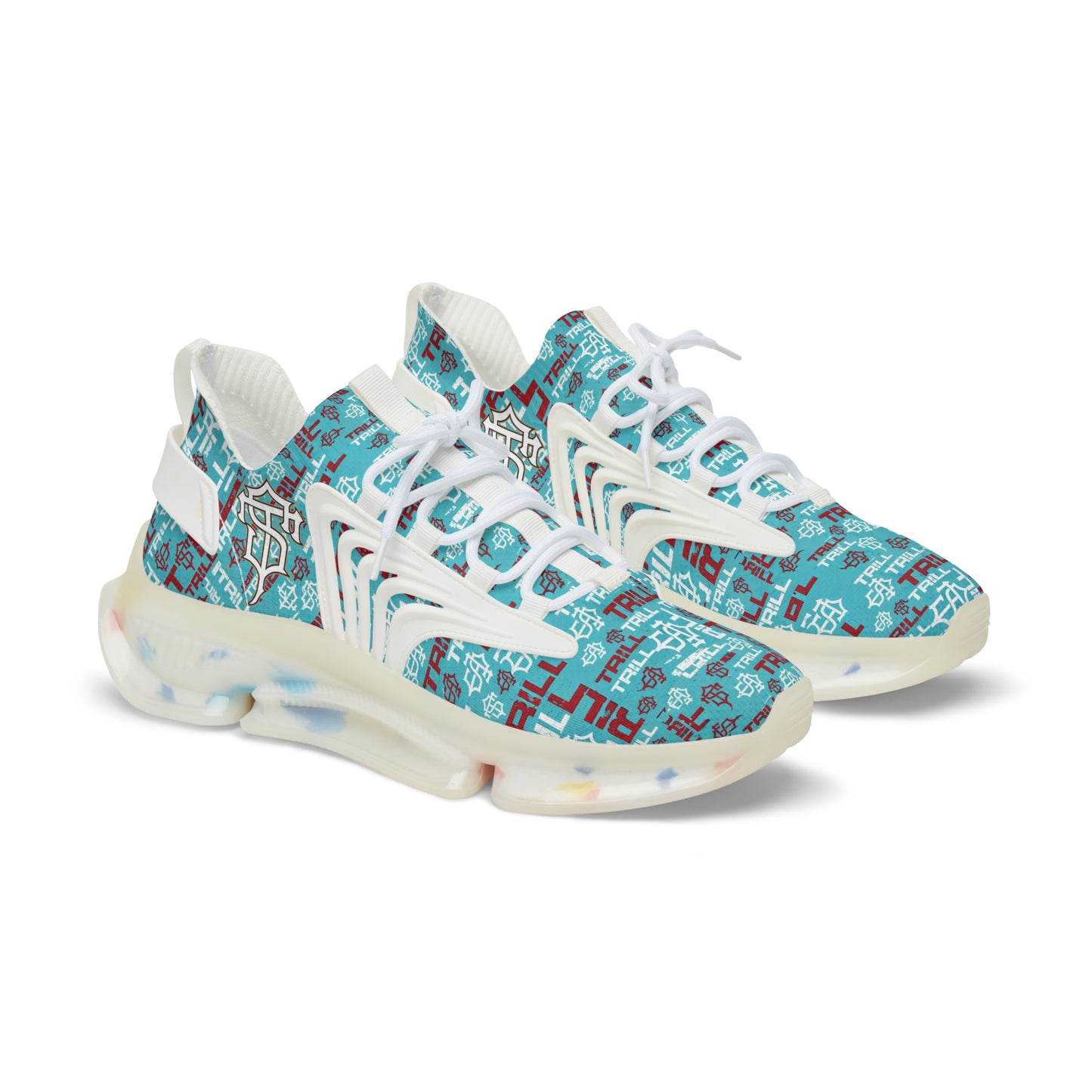 TRILL STARR Men's Mesh Sneakers