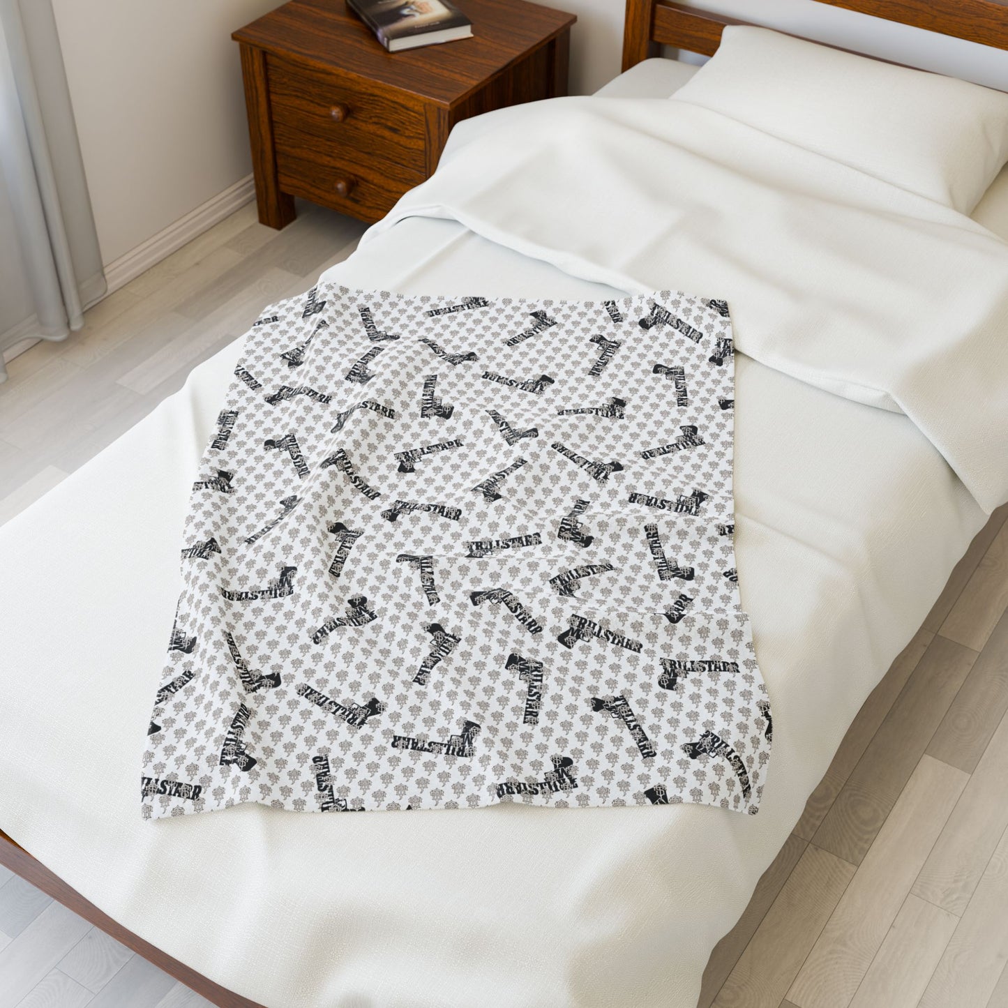 TRILL STARR Velveteen Plush Blanket