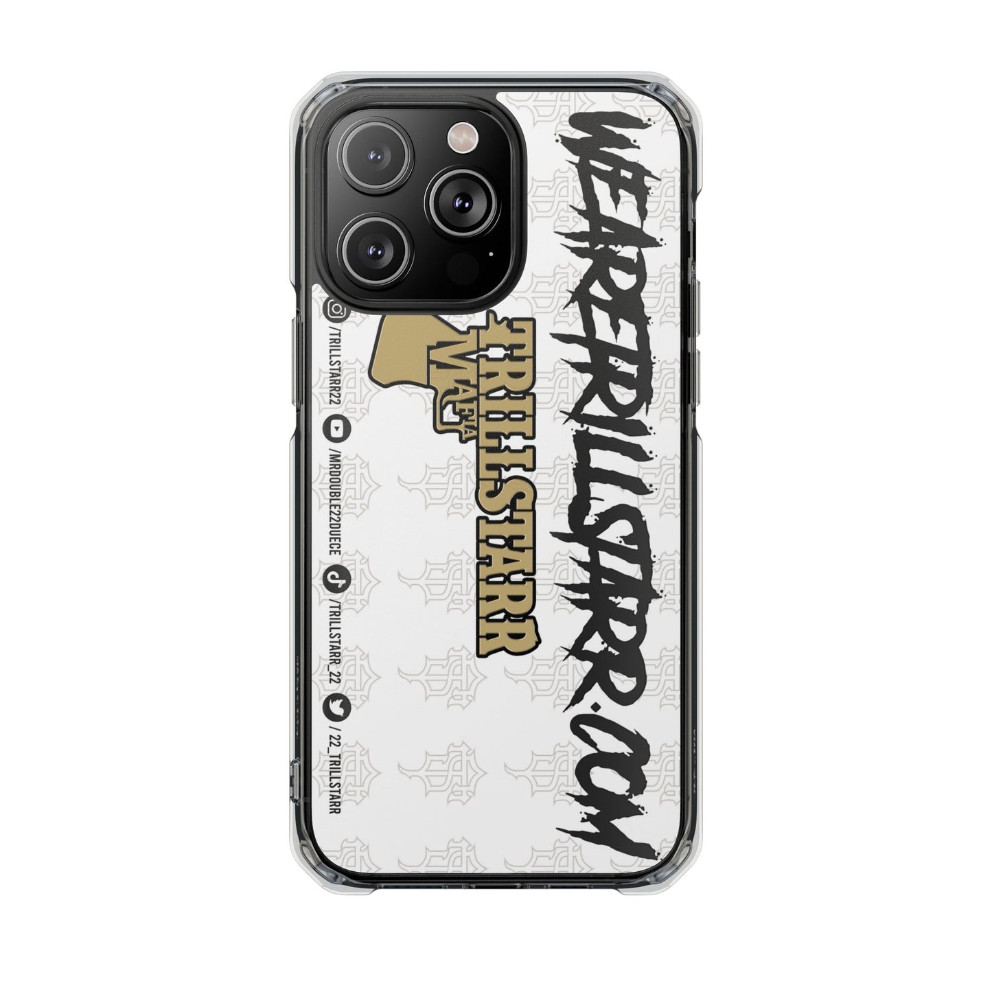 TRILL STARR Magnetic Clear Impact Cases