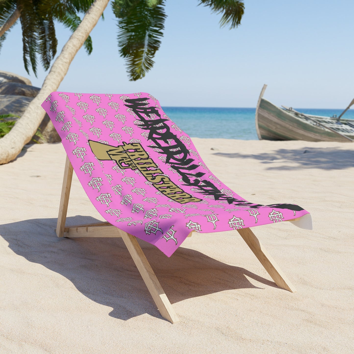 TRILL STARR Beach Towel