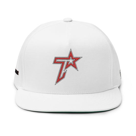 Flat Bill Cap (Embroidery)