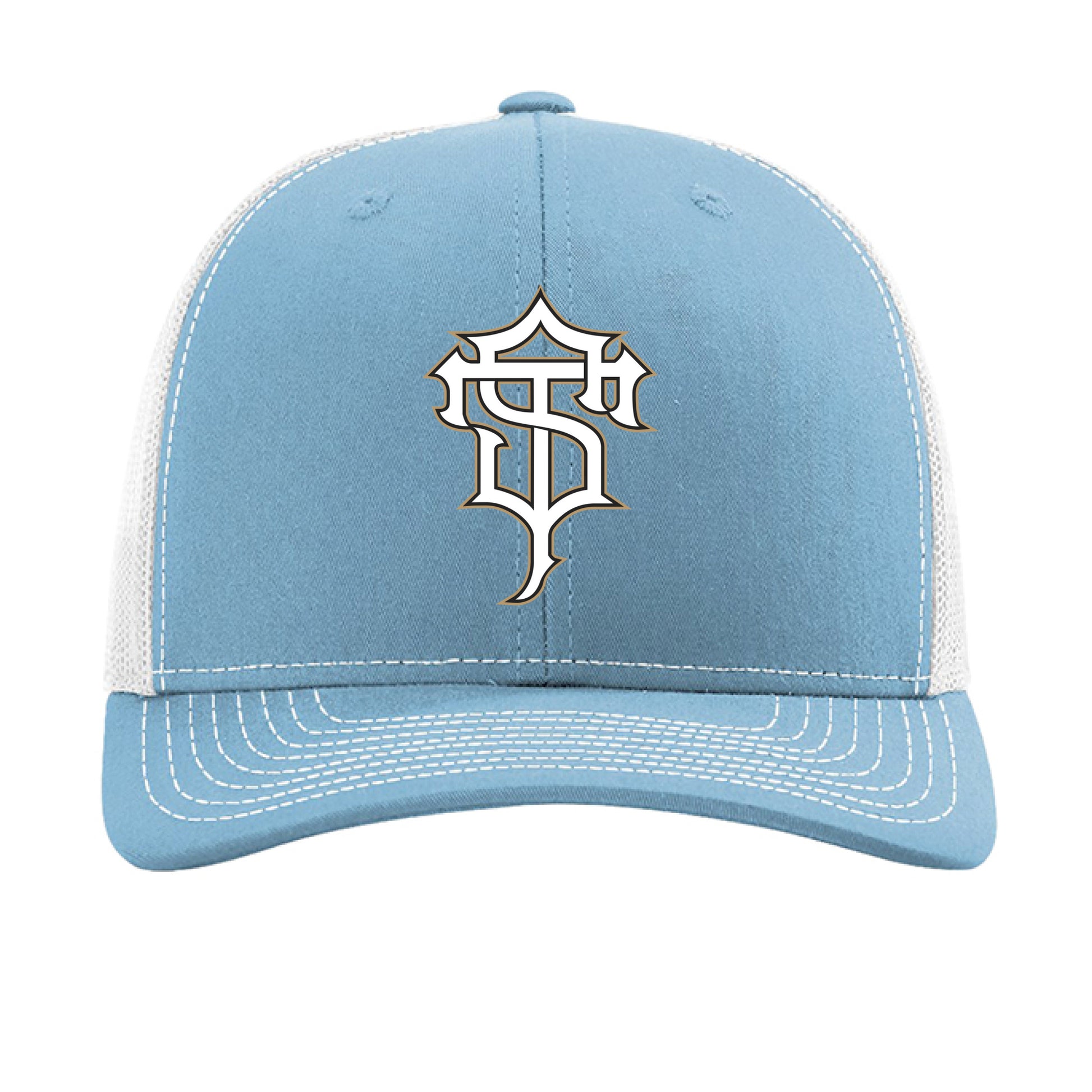 Columbia Blue/ White - FRONT