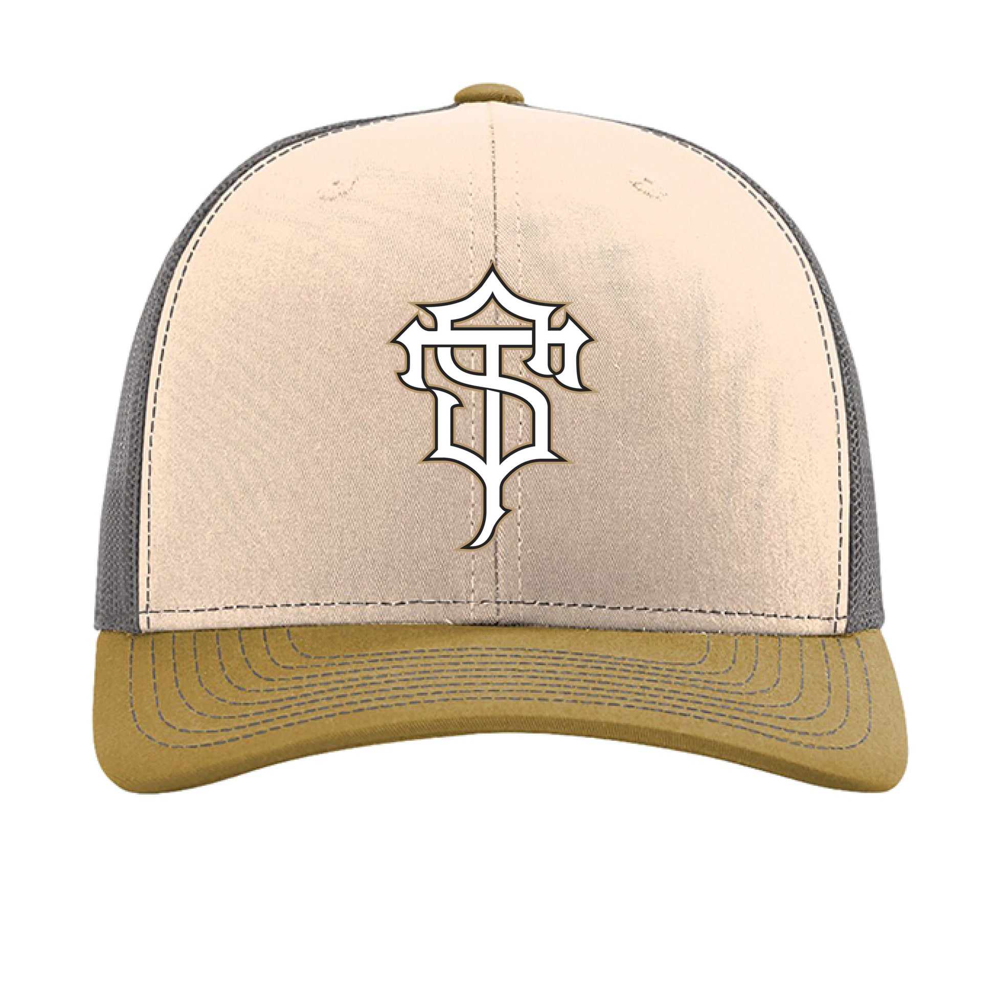 Mink Beige/ Charcoal/ Amber Gold - FRONT