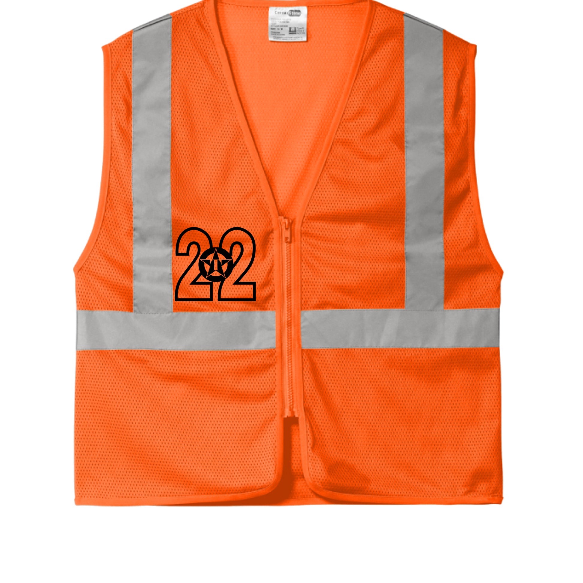 Safety Orange - CSV101 - FRONT